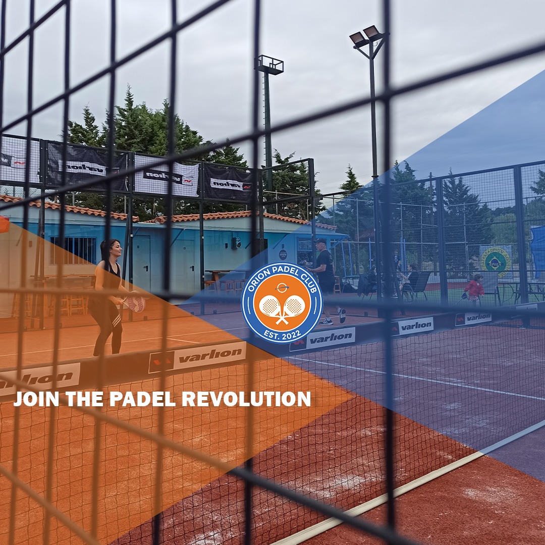 Γήπεδα padel στο Orion Padel Club