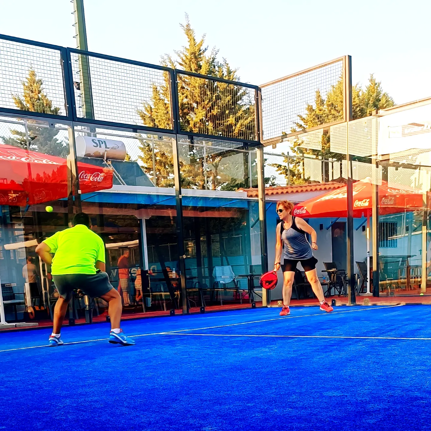 Παιχνίδι στο Orion Padel Club